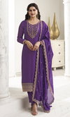 Kuleesh Surbhi By Vinay Heavy Georgette Designer Salwar Suits Catalog